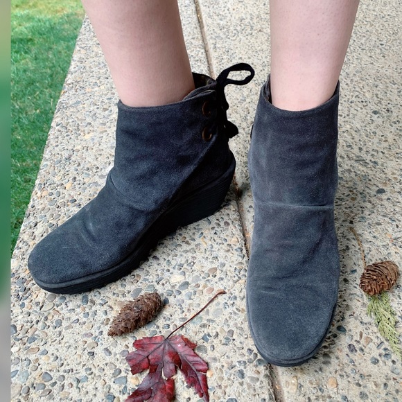 Fly London Shoes - FLY LONDON, Yama, wedge booties!!